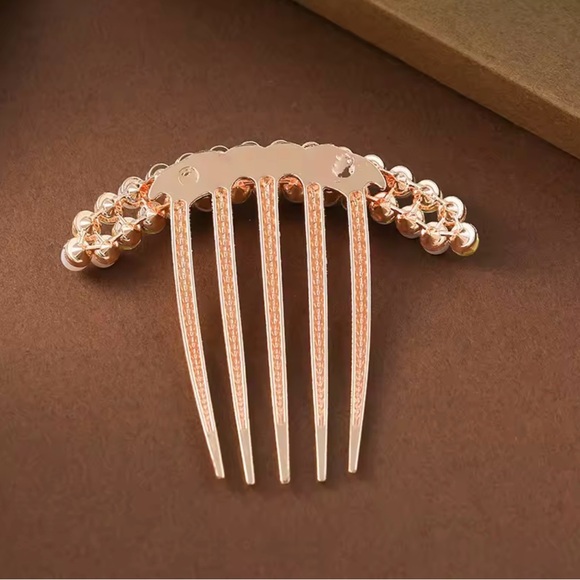 Pearl Hair Comb Hairpin main image 5